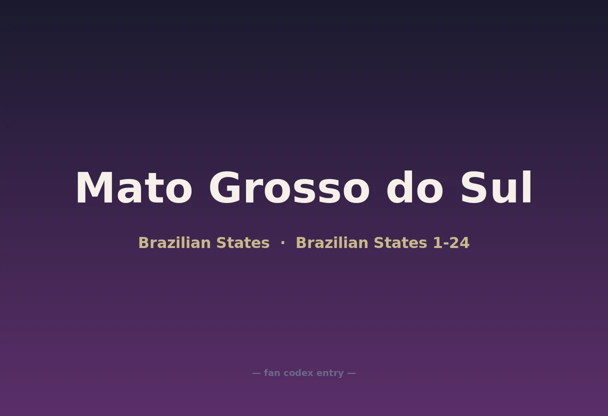 Mato Grosso do Sul