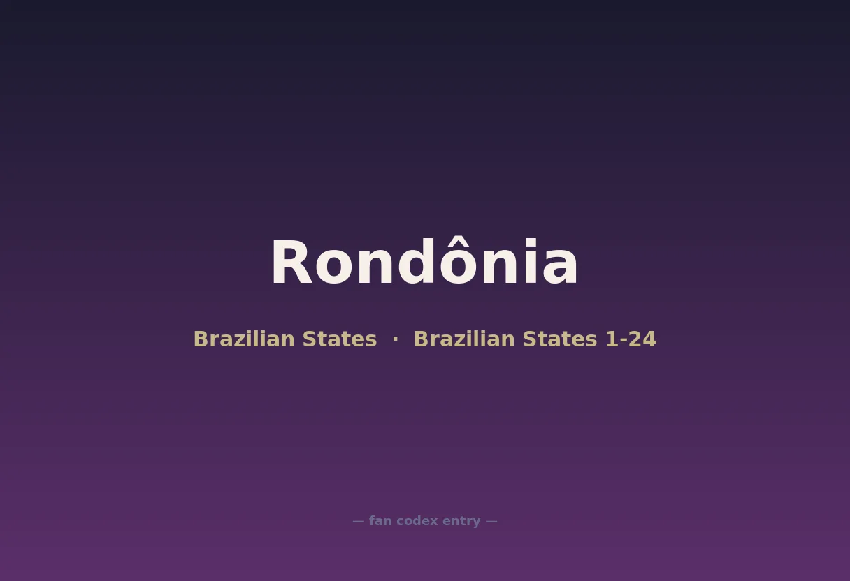 Rondônia