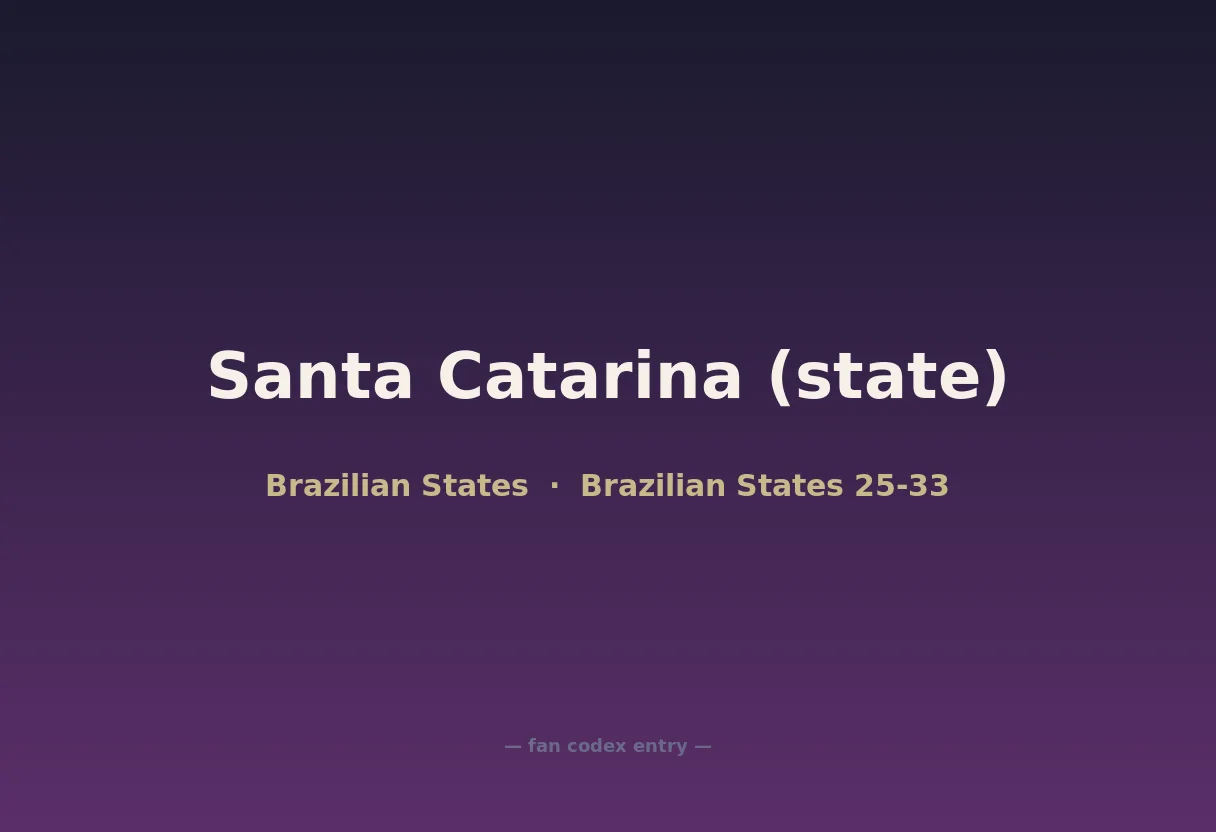 Santa Catarina (state)